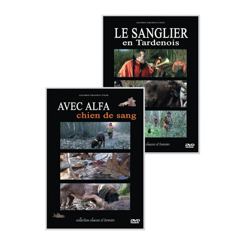 DVD: Coffret Le Sanglier et Alfa chien de sang
