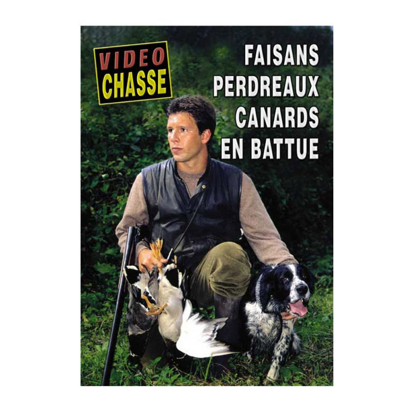 Dvd : Faisans Perdreaux Canards En Battue (in het Frans)