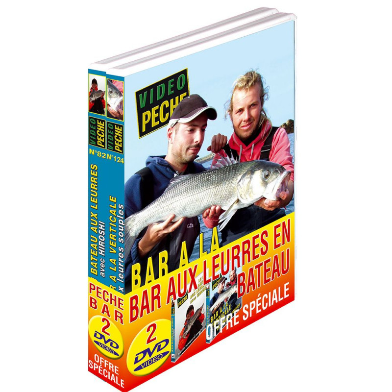 Lot 2 DVD: pêche du bar en bateau