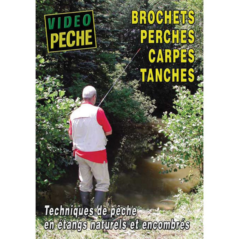 DVD : Brochets,perches,carpes,tanches