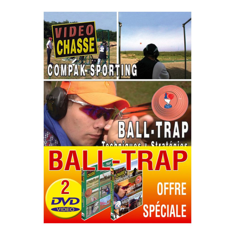 Lot van 2 DVD's: Ball-Trap