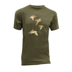 T-shirt, motief vliegende...