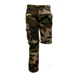 Pantalon treillis enfant camouflage CE 2 en 1