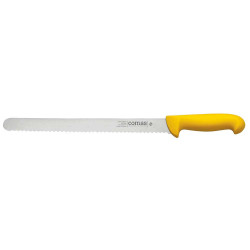 Couteau charcuterie 30 cm jaune