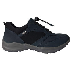 Baskets Duru cuir bleu...