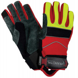 Gants Cerbere cuir fleur...