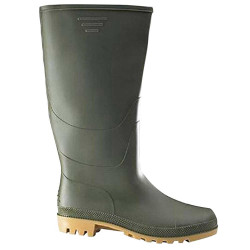 Bottes PVC vertes plastique...