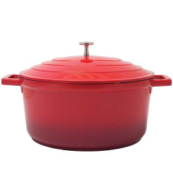 Cocotte ronde fonte alu...