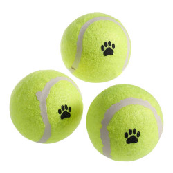 Balles tennis 3pcs Ø6,25cm...