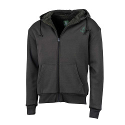 Groene ritssweater Treeland...