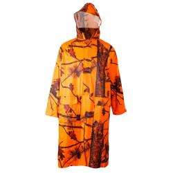 Regenjas oranje camo...