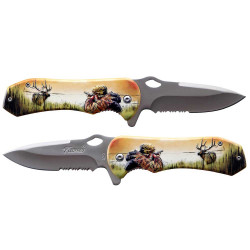 Couteau tactique 3D Grip...