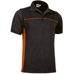 Polo Thunder zwart-oranje...